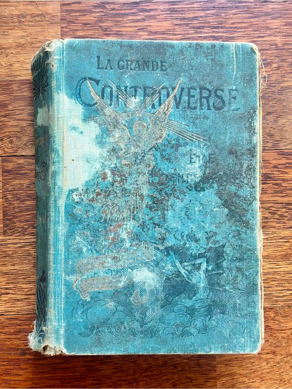 Antique 1890 - The Great Controversy book (La Grande Controverse) Ellen G. White